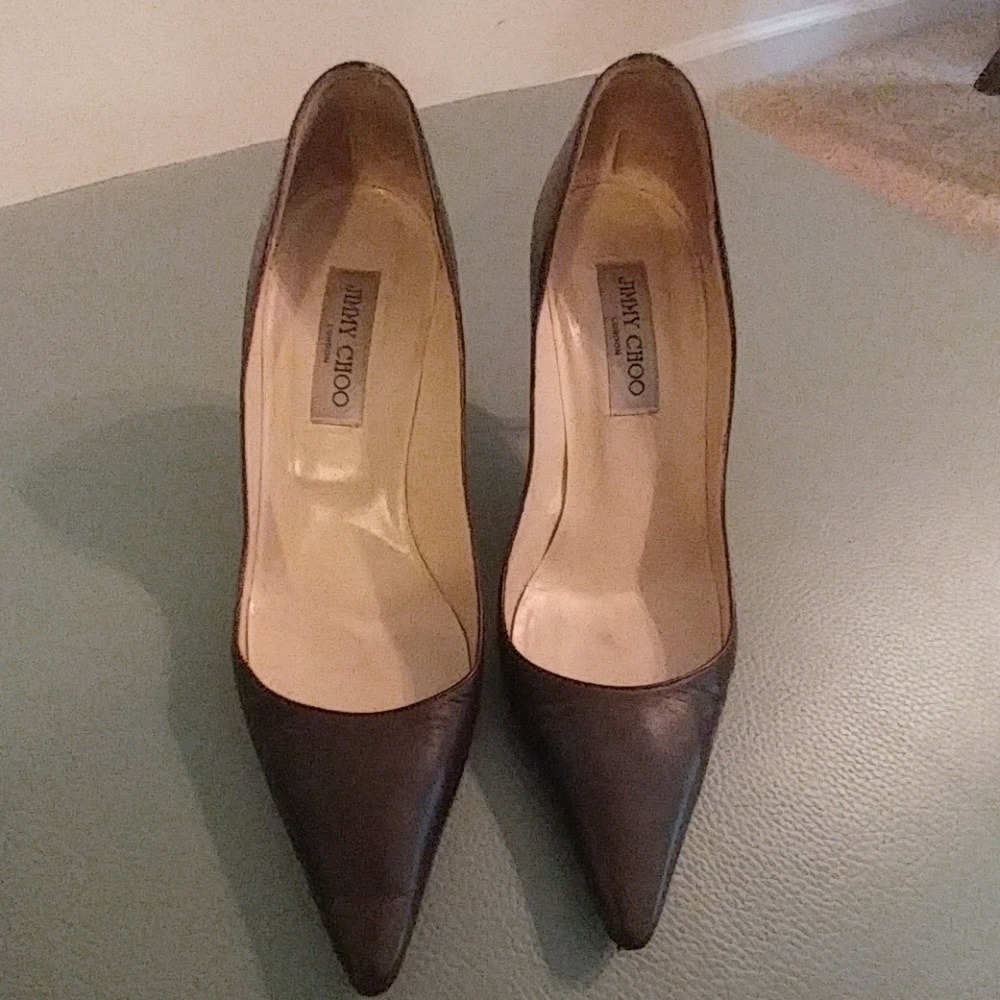 Jimmy Choo Brown Pump sz 38.5